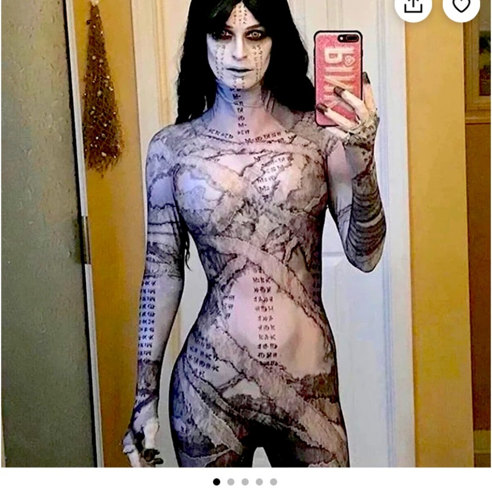 Halloween The Mummy 2 Cosplay Costumes, Female Woman